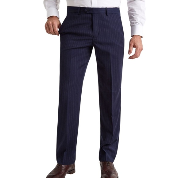 Hugo Boss Other - Hugo Boss Pinstripe Men’s Navy Trousers